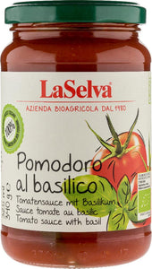 LaSelva Økologisk Tomatsauce med Basilikum