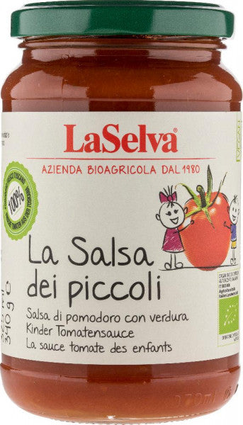LaSelva Økologisk Tomatsauce med Grøntsager - til Børn