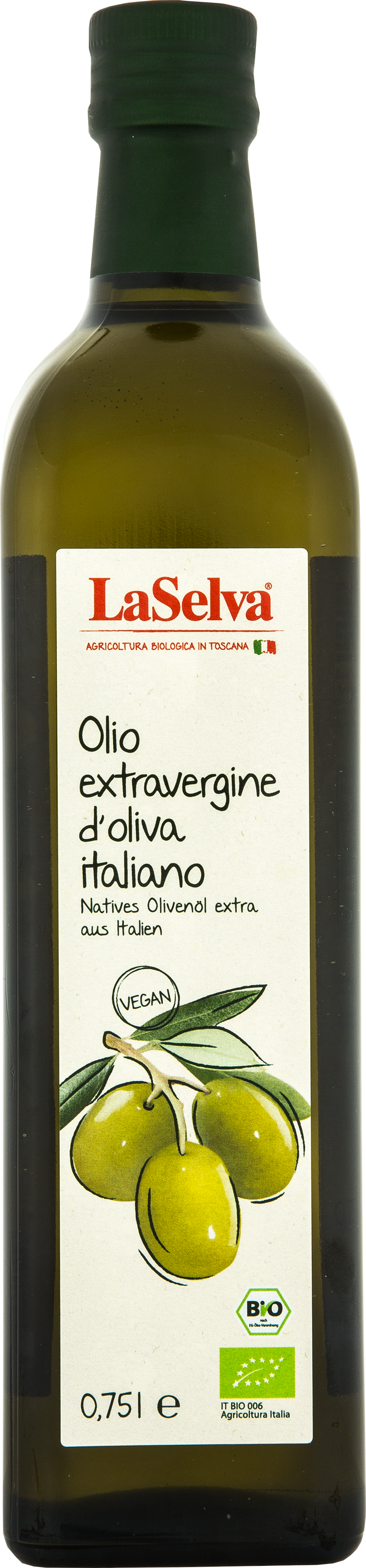 La Selva Økologisk Ekstra Jomfru Olivenolie - 0,75 l